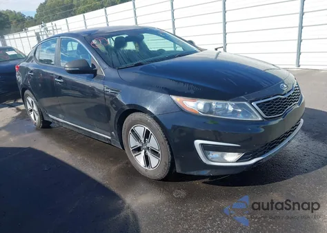 2011 Kia Optima Hybrid Ex from USA, damaged, VIN KNAGM4AD3B5004476